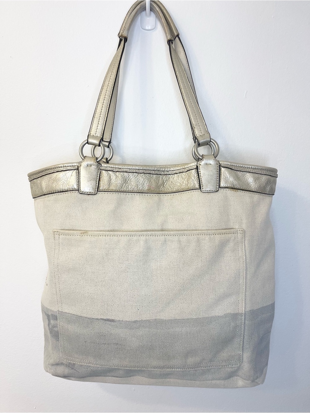 Coach Audrey Leigh Seahorse Beach Tote Bag (Style #17039) Limited Edition - Picture 3 of 17
